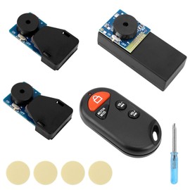 BTFO 2pcs Cricket Noise Makers and Remote Control Annoying Noise Machine, 16 Sounds Beeping Makers Items Prank Device Gag Joke Gift Hidden Prank Stuff for Party Office Home School Car (Blue)