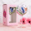 lesser and pavey LP48090 Hand Painted Gin Glass | Botanical
