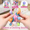 Baby Montessori Teething Toys for 0-6 6-12 Months Infant Teethers