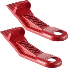 Dunkive 2 Pack Drywall Lift Tools, All Metal Sheetrock Lift with Built in Drywall Rasp & Bottle Opener, Multifunctional Foot Panel Lifter, Sheetrock Kicker for Wall Panels & Door Installation