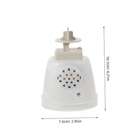 KOMBIUDA Music Movement Accessories Polyphonic Kit Electric Anchor Fishhook Wires Lifting Foot Pedal Mat Trash Can Bunny Pets Beige Plastic