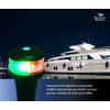 Pactrade Marine Navigation Lights for Boats LED - Red/Green Battery