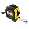 Tajima G6P30MY G-Lock Measuring Tape, Black/Yellow, 3 m x 16