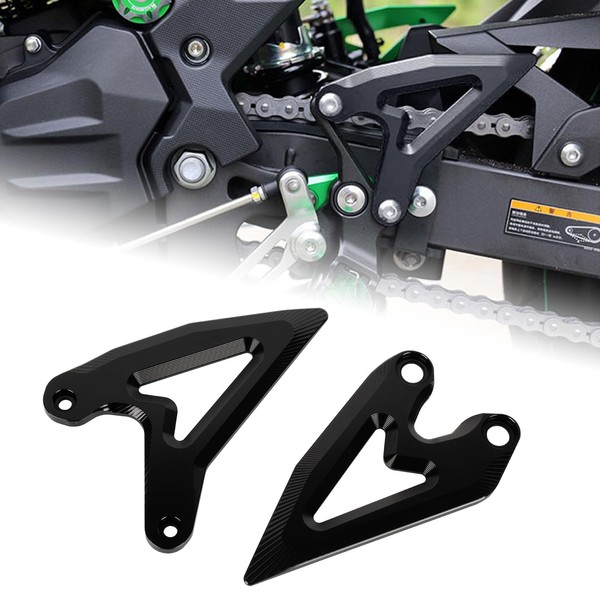 Heel Plates Guard Ninja 400 - PSLER Foot Peg Protector