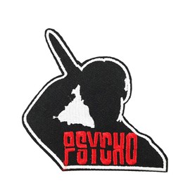 Cute-Patch Psycho Meme Embroidered Iron on Patch