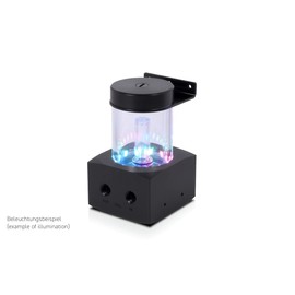 Alphacool Core 100 Aurora Reservoir Acetal/Acryl with VPP Pump