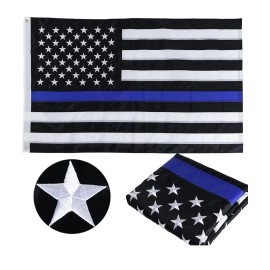 Unbranded thin blue line flag 3x5