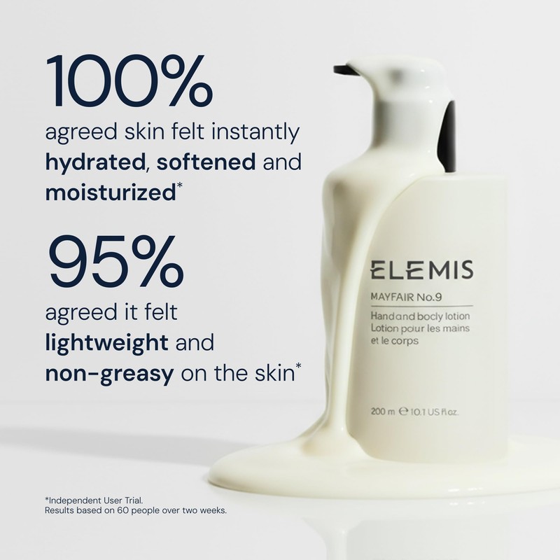 ELEMIS Mayfair No.9 Hand & Body Lotion 300ml - Luxurious