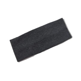 RPZL Luxury Ribbed Headband | Ultra-Soft & Stretchy | Premium Quality Accessory (Charcoal, Single)