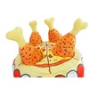YABIS Pizza Dog Toy with Chicken Legs - The Ultimate