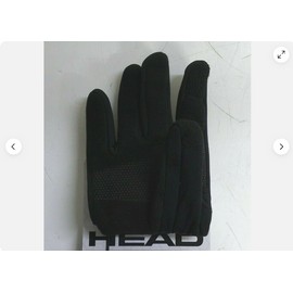 HEAD Men's Hybrid Gloves Black Touchscreen Compatible (BLACK, SMALL) NWT