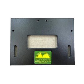 Woodhaven 8535 3-1/2" Door Hinge Jig, Solid Phenolic template, Made in the USA