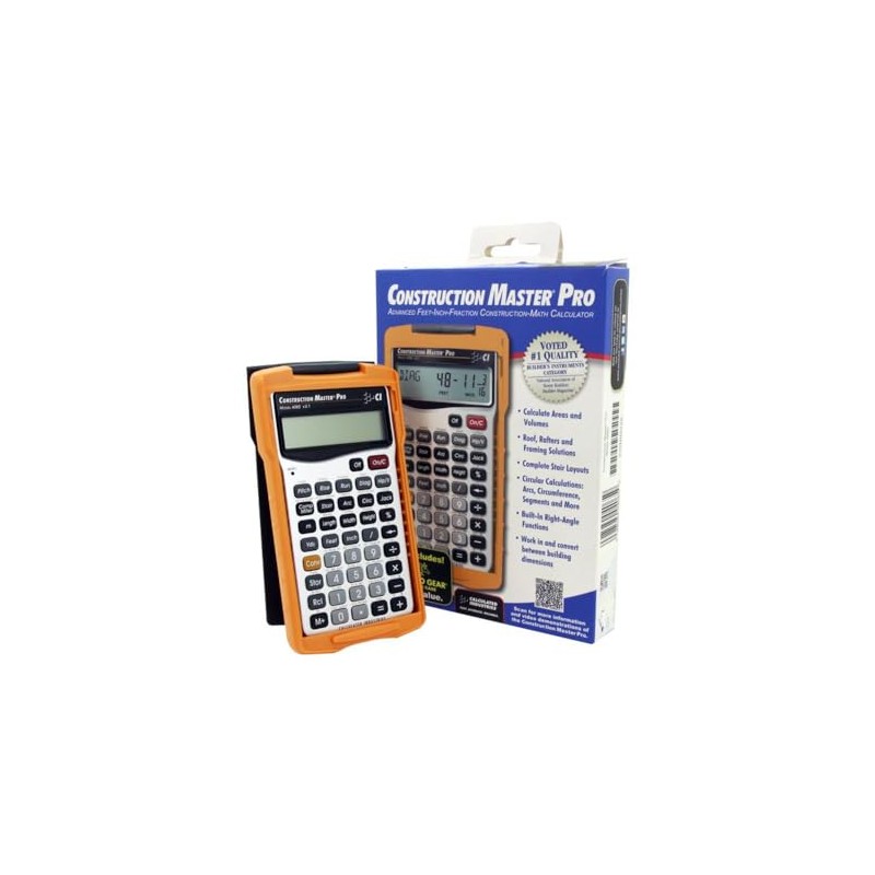 Calculated Industries Construction Master Pro Metric Conversion Dimensional Calculator 4065