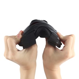 Andux Ski Gloves with Extended Wrist Palm Protection Roller Skating Hard Gloves Adjustable HXHW-04 M