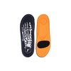 Footprint Insole Technology Kingfoam Orthopaedic Insoles Skeleton Black 4/4.5