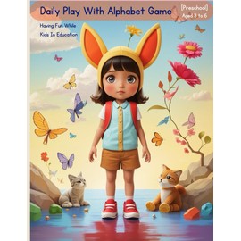 Daily Play with Alphabet Game: Vibrant graphics and fun activities inspired by the letters of The alphabet are enjoyable for children aged 3 to 6: Having Fun While Kids In Education