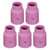 RIVERWELD TIG Gas Lens Alumina Nozzle Ceramic Cups Jumbo Large