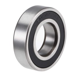 sourcing map Double Sealed Ball Bearing Set Deep Groove Ball Bearing 60/22-2RS Z2 22 mm x 44 mm x 12 mm Chrome Steel Ball Bearing Large Skateboard Bearings Skateboard Bearings