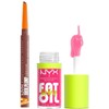 NYX Professional Makeup, Lip Combo Jugoso: Fat Oil Gloss Tono