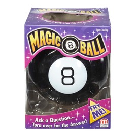 Mattel Games Magic 8 Ball Kids Toy, Novelty Fortune Teller, Ask A Question & Turn Over for Answer