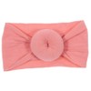 Nishin 6pcs Baby Girls Elastic Nylon Headbands Newborn Knotted Ball