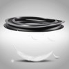 2pcs 6"/156mm Black Speaker Rubber Foam Edge Surround Ring Speaker