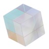 Prism Cube Optical Glass RGB Dispersion Color Cube Sun Catcher