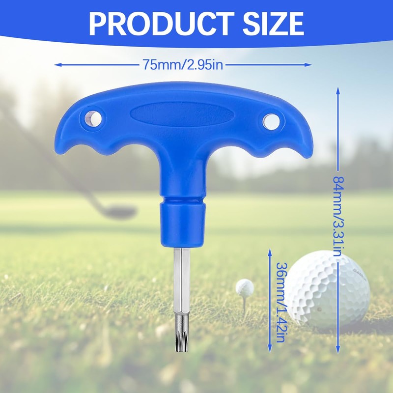 ABinCHAOBang Golf Wrench, T20 Torx Bit Golf Driver Tool with