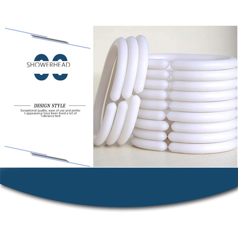 YEVDA Top Linen Fabric Shower Curtain 240 x 200 cm