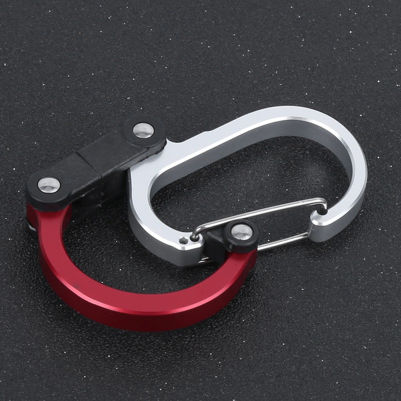 Aluminum Carabiner MultiFunction Outdoor Travelling Quick Hanging External Buckle 2