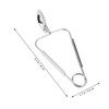 DOITOOL 2 x Stainless Steel Snail Tongs