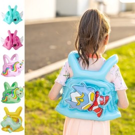 Kids' Cartoon Character Inflatable Life Vest Baby LF1821 M Pink Wing [3-6 years old] 3ea
