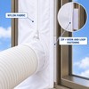 3M Portable Air Conditioner Window Seal Kit with Zipper and