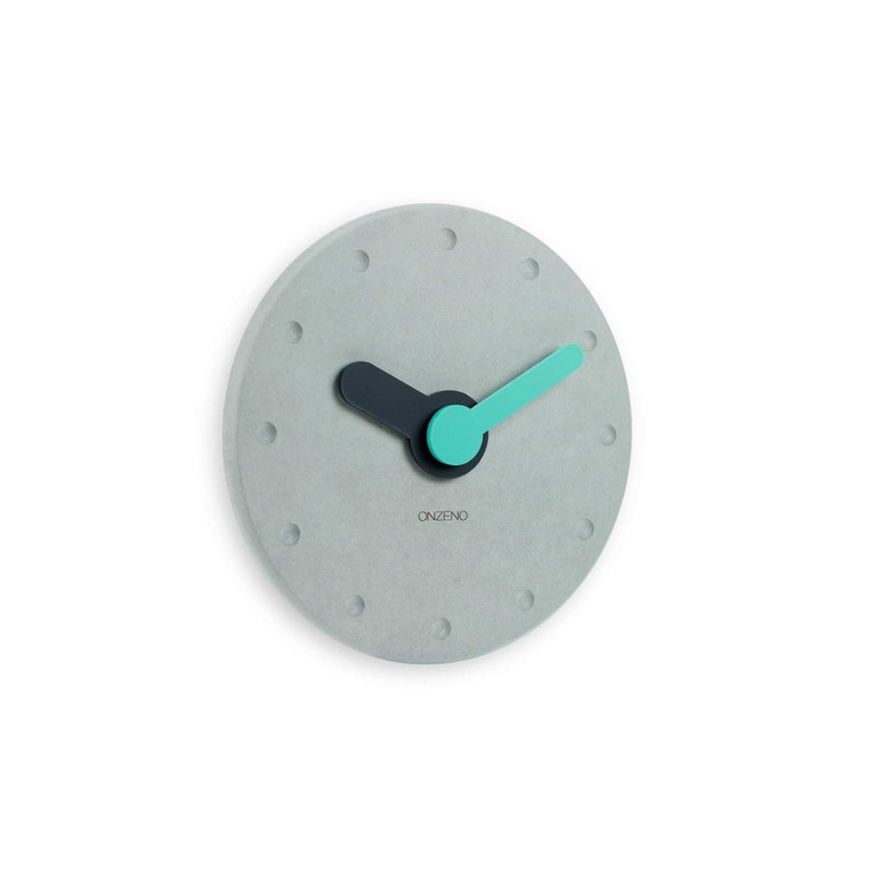 ONZENO Design Wall Clock 'The Frisky' without Ticking Noises