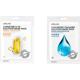 Mascarillas Coreana Antiarrugas  Q-10  Hialurnico (2020) Mixta                                                                                        