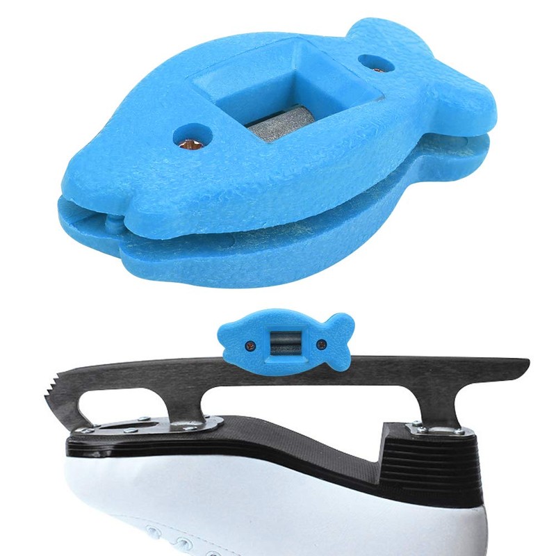 Pissente Ice Skate Blade Sharpener, Hockey Skate Sharpener, Manual Ice