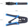 VCE RJ45 RJ11/RJ12 RJ22 Ethernet Crimp Tool Crimper Cutter Stripper