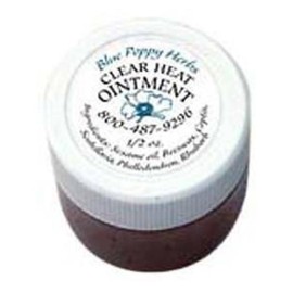 Blue Poppy - Clear Heat Ointment 1/2 oz [Health and Beauty]