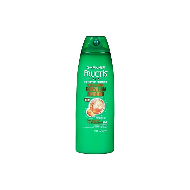 Garnier Hair Care Fructis Brazilian Smooth Shampoo, 13 Fluid Ounce