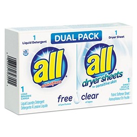 Liquid Laundry Detergent/Dryer Sheet Dual Vending Pack VEN2979355