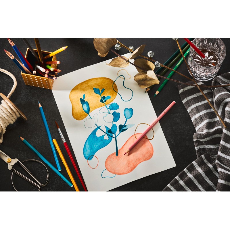 Aquarellable Colouring Pencil - STABILOaquacolor - ARTY - Tin of