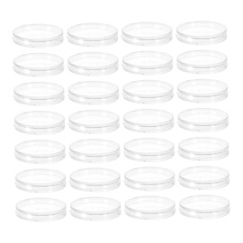 SEWACC 50Pcs Coin Storage Box Transparent Protectors for Collectibles and Lightweight Coin Capsule Organizer for Exhibitions and