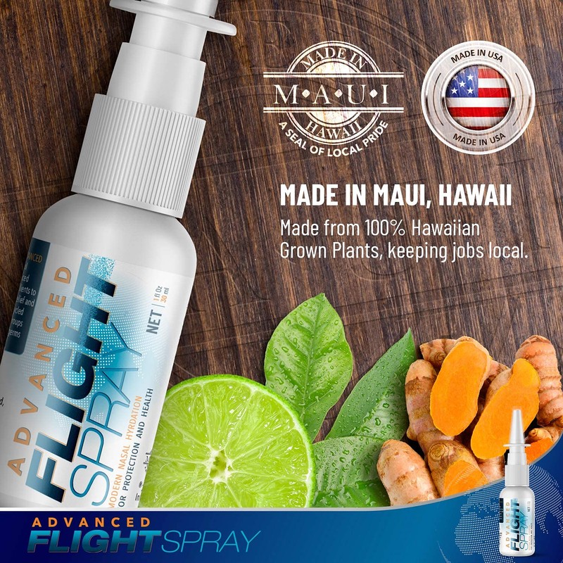 Intelligent Remedies Flight Spray Advanced, Nasal Nose Spray Cleaner for