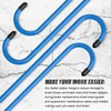 Bac-kitchen 4 Pcs Brake Caliper Hangers Brake Caliper Hooks with