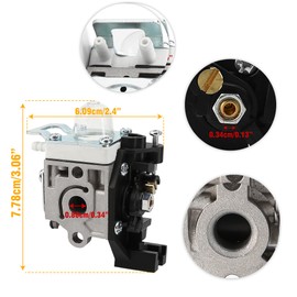 SRM-225 Carburetor Fit For Echo SRM225 GT225 PAS225 GT-225 PAS-225 PE-225 SRM-225SB SRM-225i SRM-225U Trimmer Replace A021001692 RB-K102 A021001690 A021001691 A21001690 CCA35