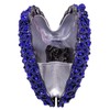Elegantes Embragues de Cristal para las Mujeres Peacock Bolso de