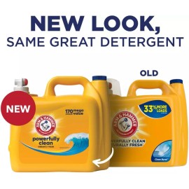 Arm & Hammer Clean Burst, 170 Loads Liquid Laundry Detergent, 170 Fl Oz