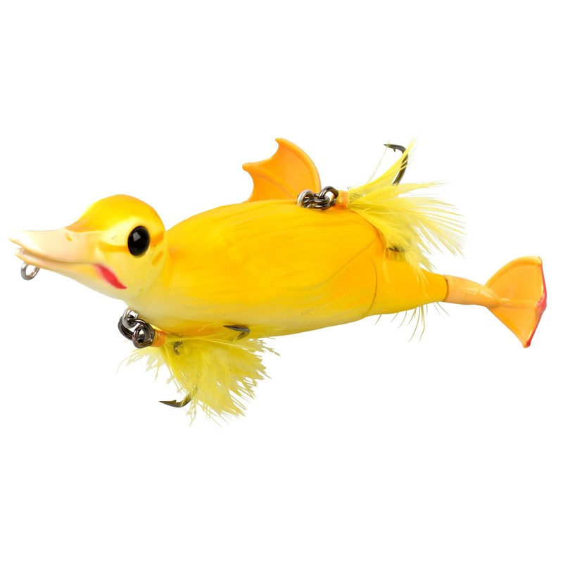Savage Gear 3D suicide duck wobbler as bait for pikes,