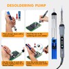 Soldering Iron Kit with Digital Multimeter, 80W LCD Adjustable Temperature