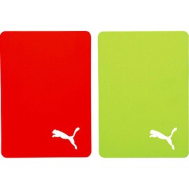 PUMA 105779 Red and Yellow Card for Referees Red x Yellow